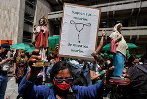 Marcha contra el aborto 18 noviembre 2021. Foto Esteban Vega La-Rotta
