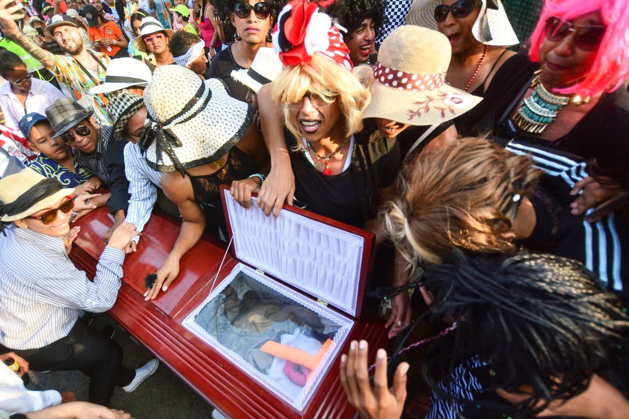 El "entierro de Joselito" es el último día del Carnaval de Barranquilla.