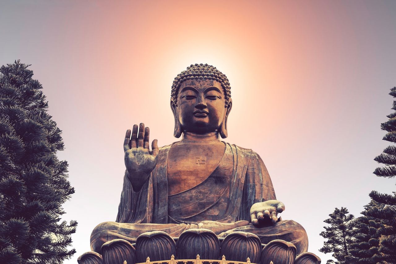 Hong Kong, Tian Tan Buddha, Giant Buddha, Lantau, Asia