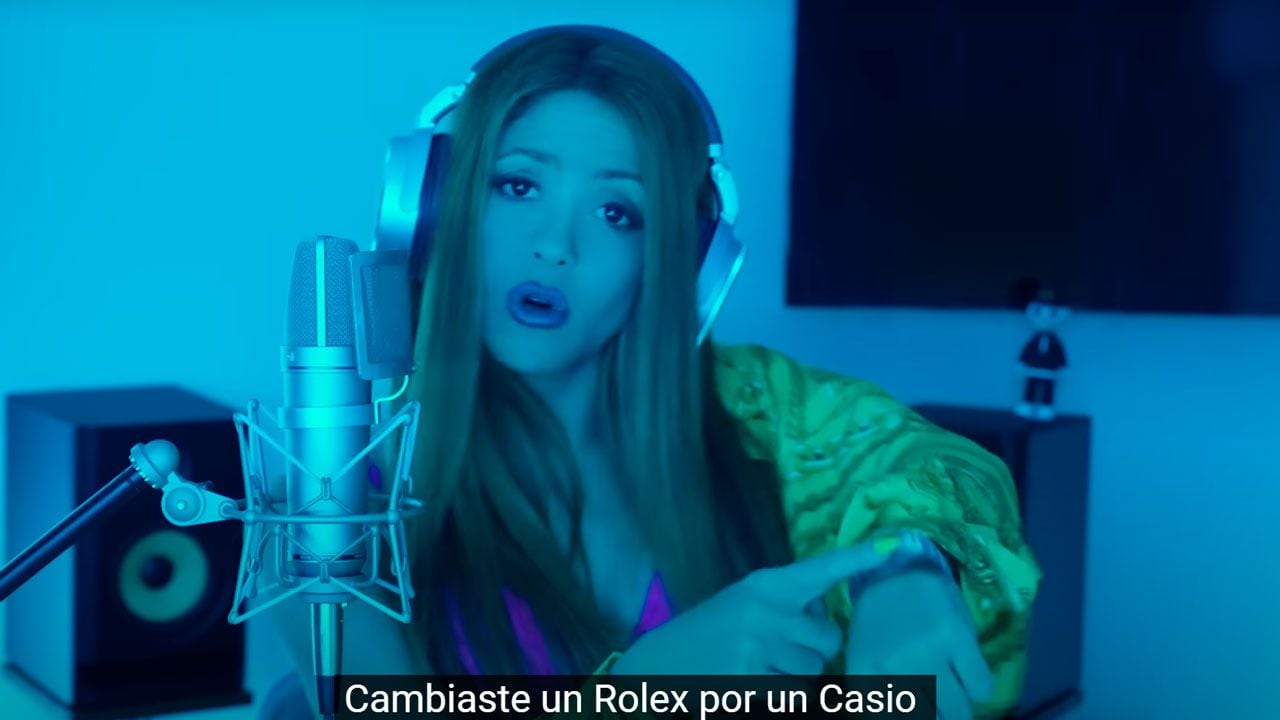 Shakira lanza dardos a Pique en su nueva canción.