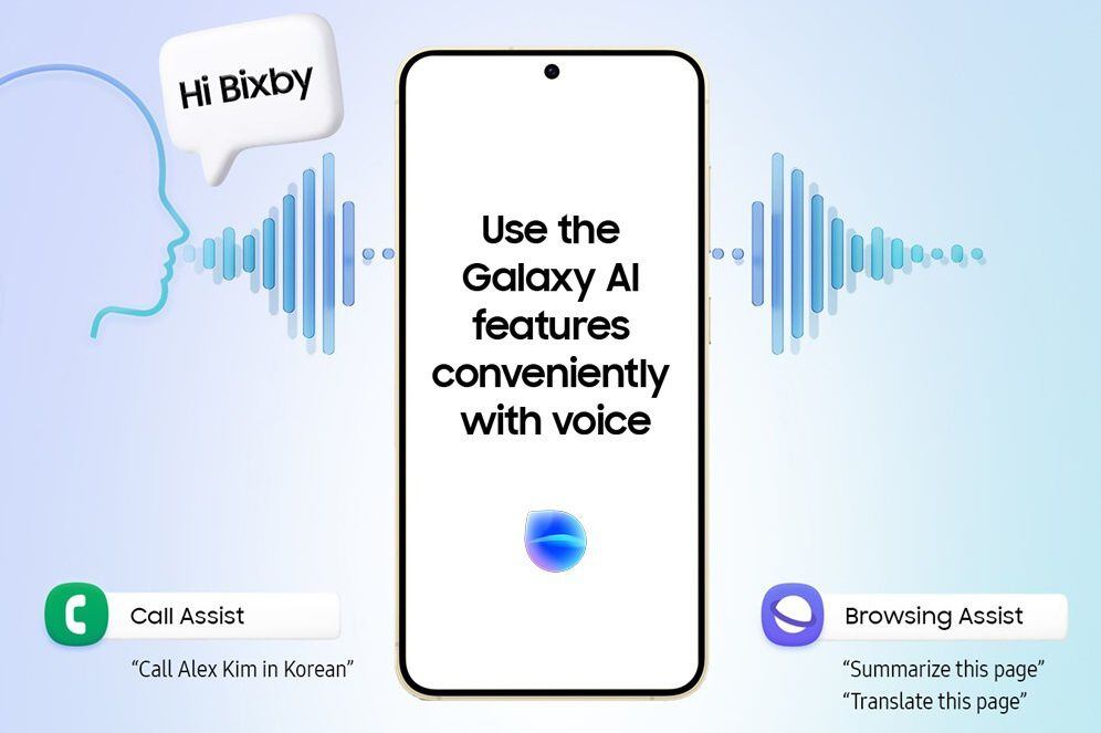 Samsung integra Bixby y Galaxy AI para la activación por voz de las nuevas capacidades de IA