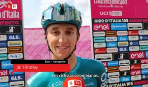 El australiano se encuentra en la pelea por el título del Giro de Italia 2022.