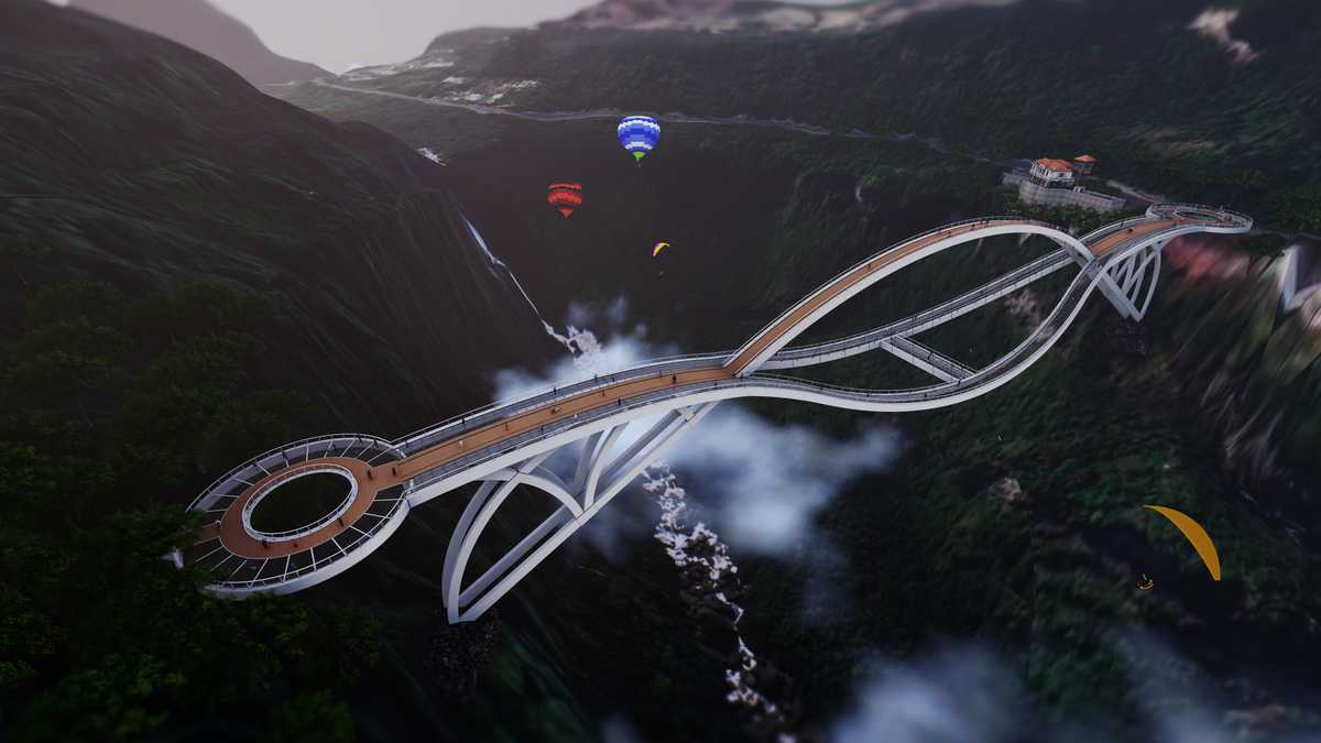 Se espera que este puente sea un detonador del turismo en Colombia.