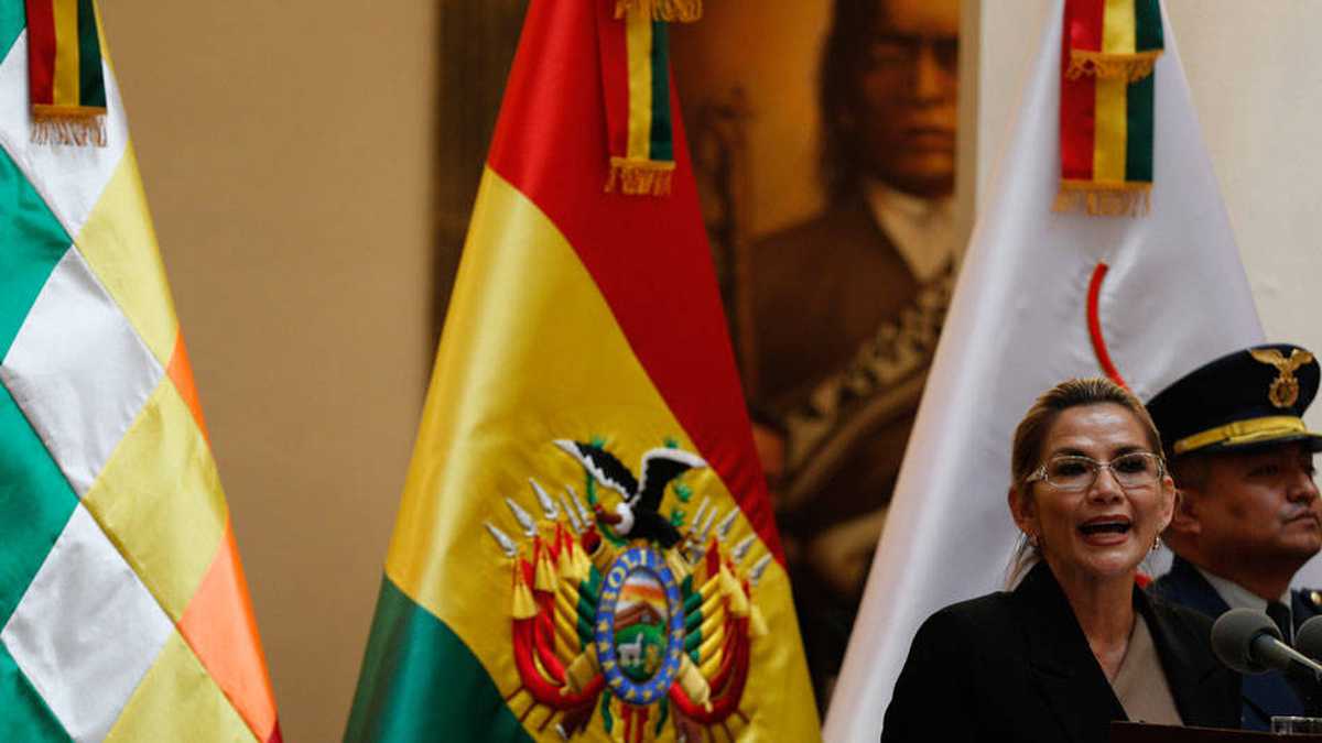 Expresidenta de Bolivia, Jeanine Áñez.