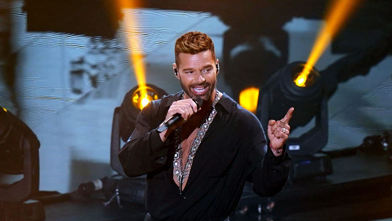 MIAMI, FLORIDA - NOVEMBER 16: In this image released on November 19, 2020, Ricky Martin performs at the 2020 Latin GRAMMY Awards on November 16, 2020 in Miami, Florida. The 2020 Latin GRAMMYs aired on November 19, 2020.  (Photo by Alexander Tamargo/Getty Images for The Latin Recording Academy )