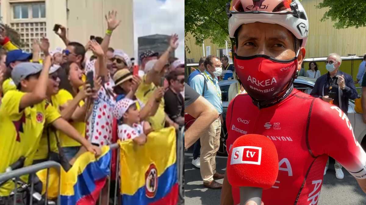 Nairo Quintana, Tour de Francia 2022. Foto: Captura de pantalla @Arkea_Samsic//SEMANA