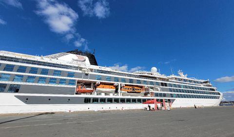 El “Viking Polaris” sufrió daños menores en el accidente y regresó la tarde del miércoles al puerto de Ushuaia