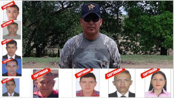 Imágenes: estos son los 10 capturados por el atentado al presidente en Cúcuta y el carrobomba en la Brigada 30