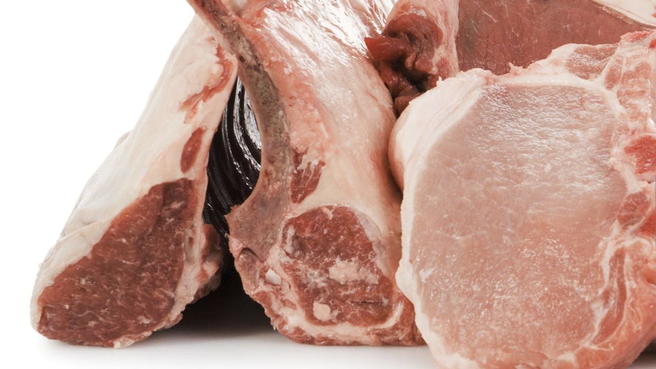La carne de cerdo tiene varios cortes que pueden ser consumidos