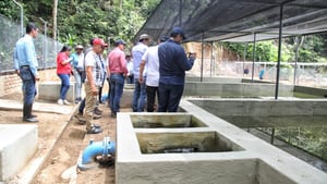 Acueducto vereda de Astilleros en El Zulia, Norte de Santander Foto: Prensa Min Vivienda