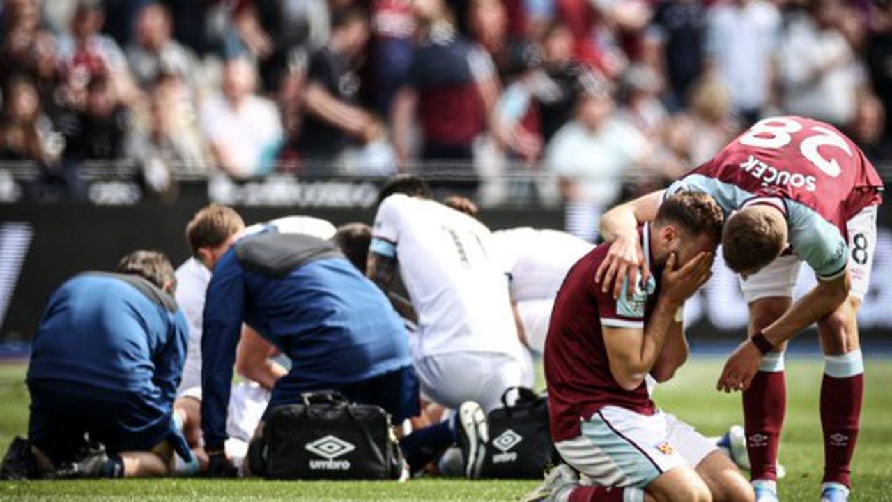 la impactante lesión de jugador del Burnley en la Premier League