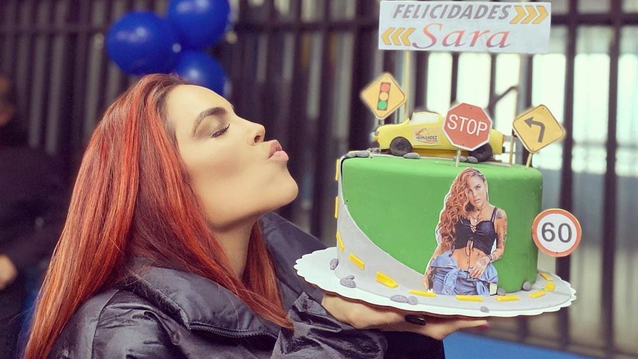 The actress turned 37 on December 27.  Photo: Instagram @saracorrales.