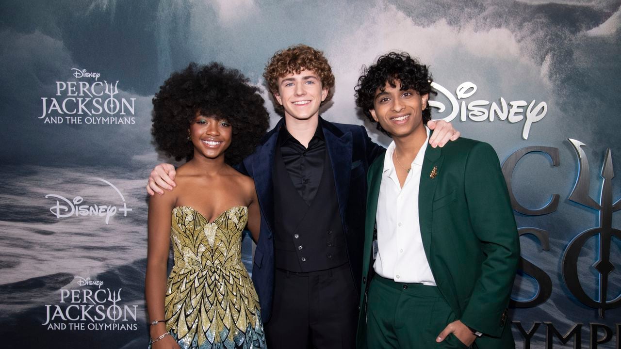 PERCY JACKSON AND THE OLYMPIANS - World Premiere of Disney+ Original series “Percy Jackson and the Olympians” at the Metropolitan Museum of Art in NYC. (Disney/PictureGroup)