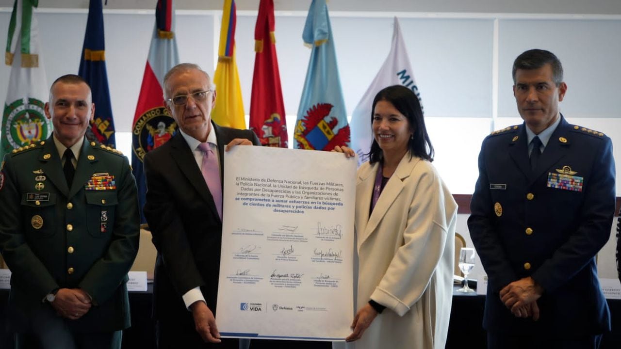 Histórico convenio entre la UBPD y el ministerio de Defensa para impulsar la búsqueda de personas desaparecidas en Colombia