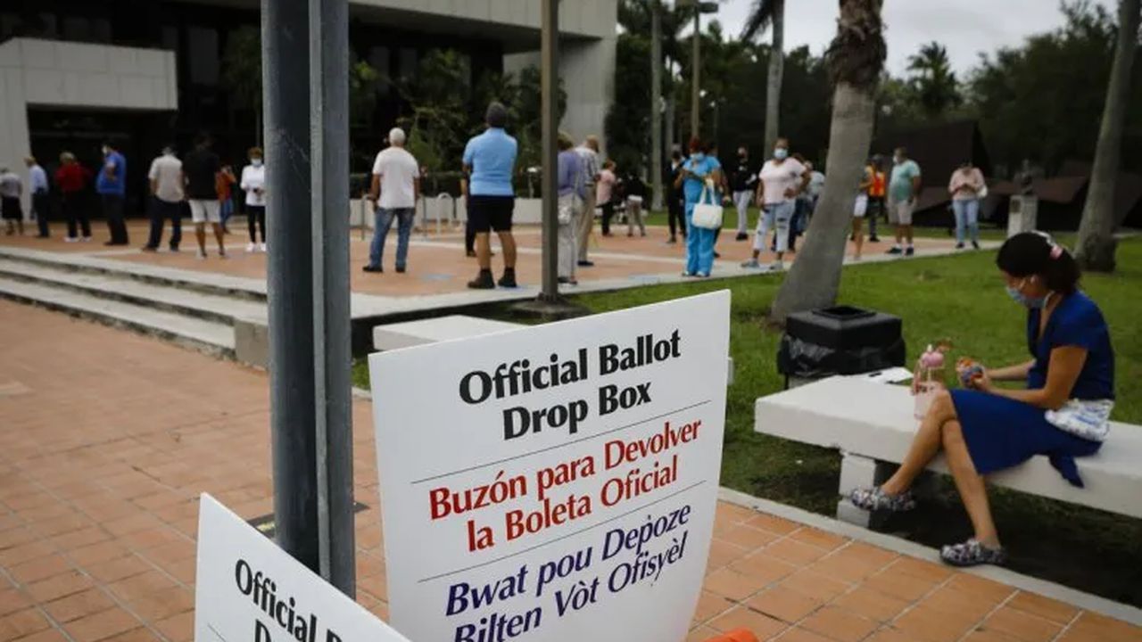Avanzan en la Florida, Estados Unidos, la votación anticipada en la que republicanos y demócratas eligen candidatos a la gobernación, a congresistas y otros representantes estatales.