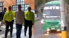 Denuncian supuesto abuso de conductor de bus en Medellín.