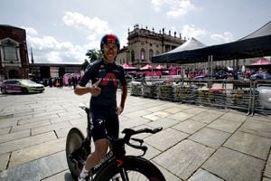 Egan Bernal previo contrarreloj Giro 2021