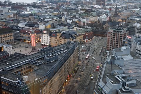 Una vista general de Oslo, la capital de Noruega