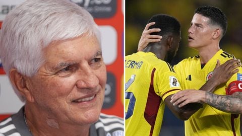 Julio Comesaña habló del nuevo papel de James en la Selección Colombia.