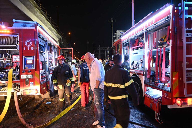 Al menos 20 personas murieron en un accidente de bus en Venecia, Italia.