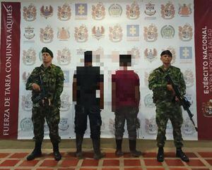 El Ejército rescató a menor de edad reclutado por las disidencias de las Farc en Cáceres, Antioquia.