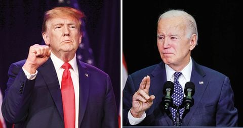 Donald Trump lidera las encuestas y Joe Biden lo sigue de cerca. No obstante, el ruido de la Justicia norteamericana zumba en los oídos de estos dos candidatos a la Casa Blanca.