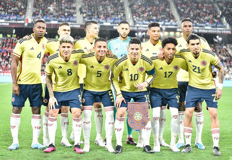 Así salió la Selección Colombia frente a Corea del Sur