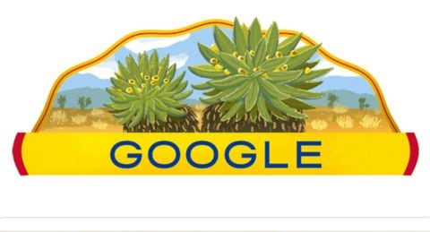 Doodle de Google por Día de la Independencia de Colombia.