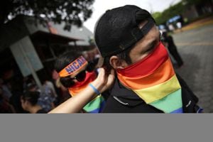 En Managua, Nicaragua, la comunidad Lgbti exige sus derechos.