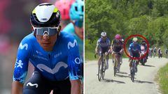 Nairo Quintana dijo presente en la etapa 8 del Giro de Italia 2024