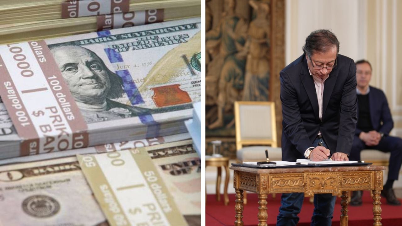 El dólar y las reformas, los dos detonantes de la expectativa de los colombianos frente a la expectativa.