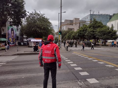 Lo último: se registran bloqueos en la calle 72 con carrera 11, en el norte de Bogotá