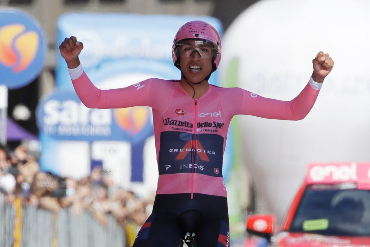 Egan Bernla en el Giro de Italia 2021