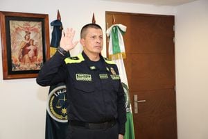 el Brigadier General Tito Yesid 
Castellanos Tuay se posesionó como nuevo director del INPEC. Foto: Twitter cuenta oficial INPEC COLOMBIA
