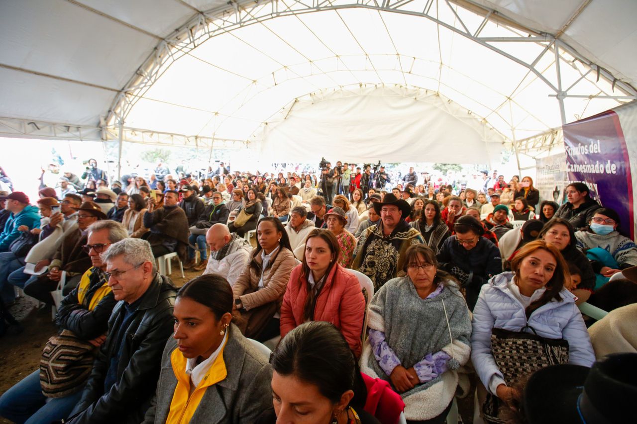 Reconocimiento de habitantes de Sumapaz como víctimas del conflicto armado.