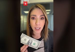 Juanita Gómez conversa con un experto para explicar el precio del dólar en Colombia