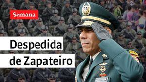 Presidente Iván Duque despide al comandante del Ejército, el general Zapateiro
