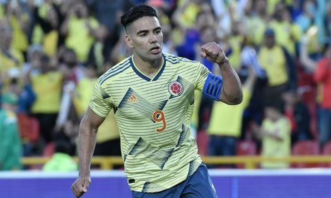 Radamel Falcao García - Selección Colombia. Foto: Gabriel Aponte/Vizzor Image/Getty Images