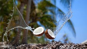 El agua de coco contribuye a mejorar la capacidad del cuerpo para absorber los nutrientes. Foto: Getty Images.