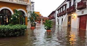 El coletazo del huracán Iota se sintió en Cartagena, pues la ciudad no está preparada ni para las fuertes lluvias. El país ya tiene más de 60.000 personas afectadas por el invierno.