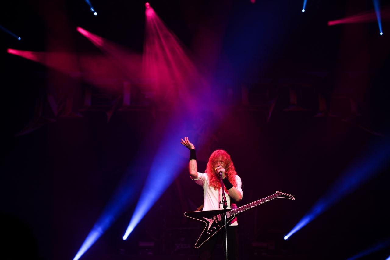 Megadeth en Bogotá, abril 21 de 2024.