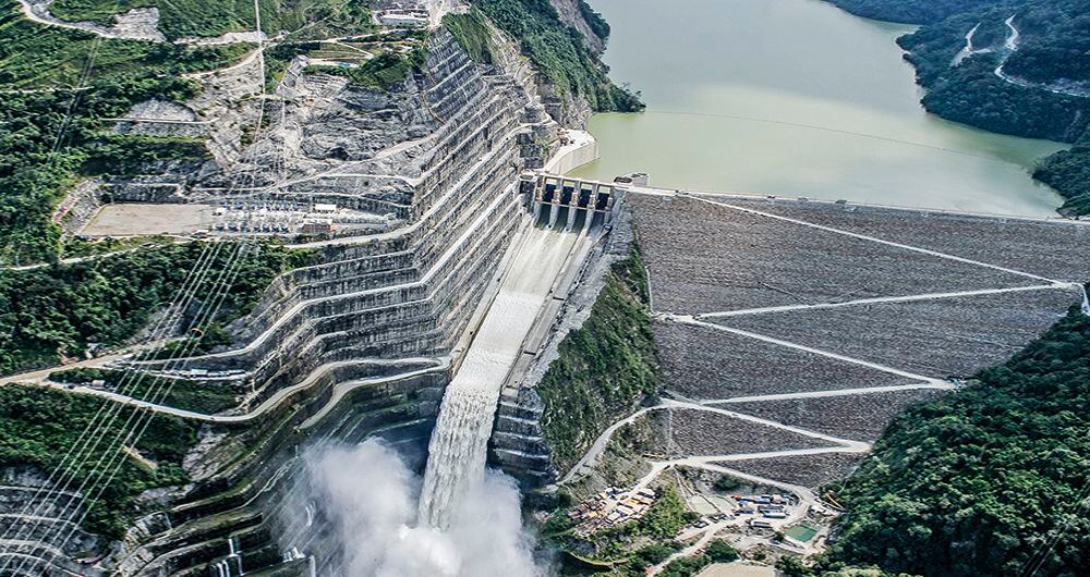  Hidroituango es el proyecto de generación de energía más grande que se está construyendo en Colombia.