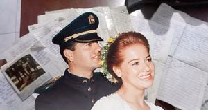 El coronel Julián Guevara y Edna Rubio se casaron cinco meses antes de que las Farc tomaran Mitú, donde el oficial fue secuestrado.