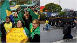 Protestas tras la segunda vuelta de las elecciones presidenciales de Brasil.
