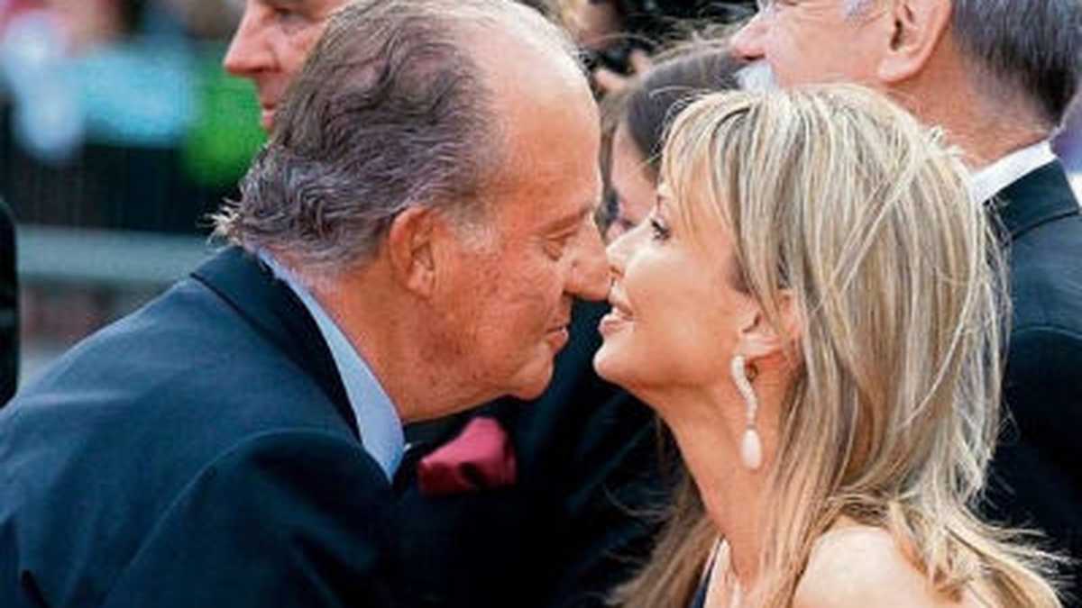El rey don Juan Carlos de España y la princesa alemana Corinna Zu Sayn-Wittgenstein.