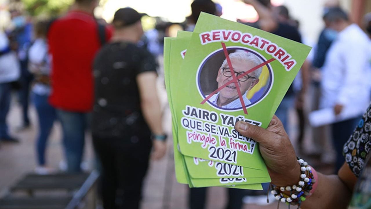 Jairo Yáñez, actual alcalde de Cúcuta, fue elegido el 27 de octubre de 2019 con 110 mil votos, ahora su revocatoria será el 26 de junio.