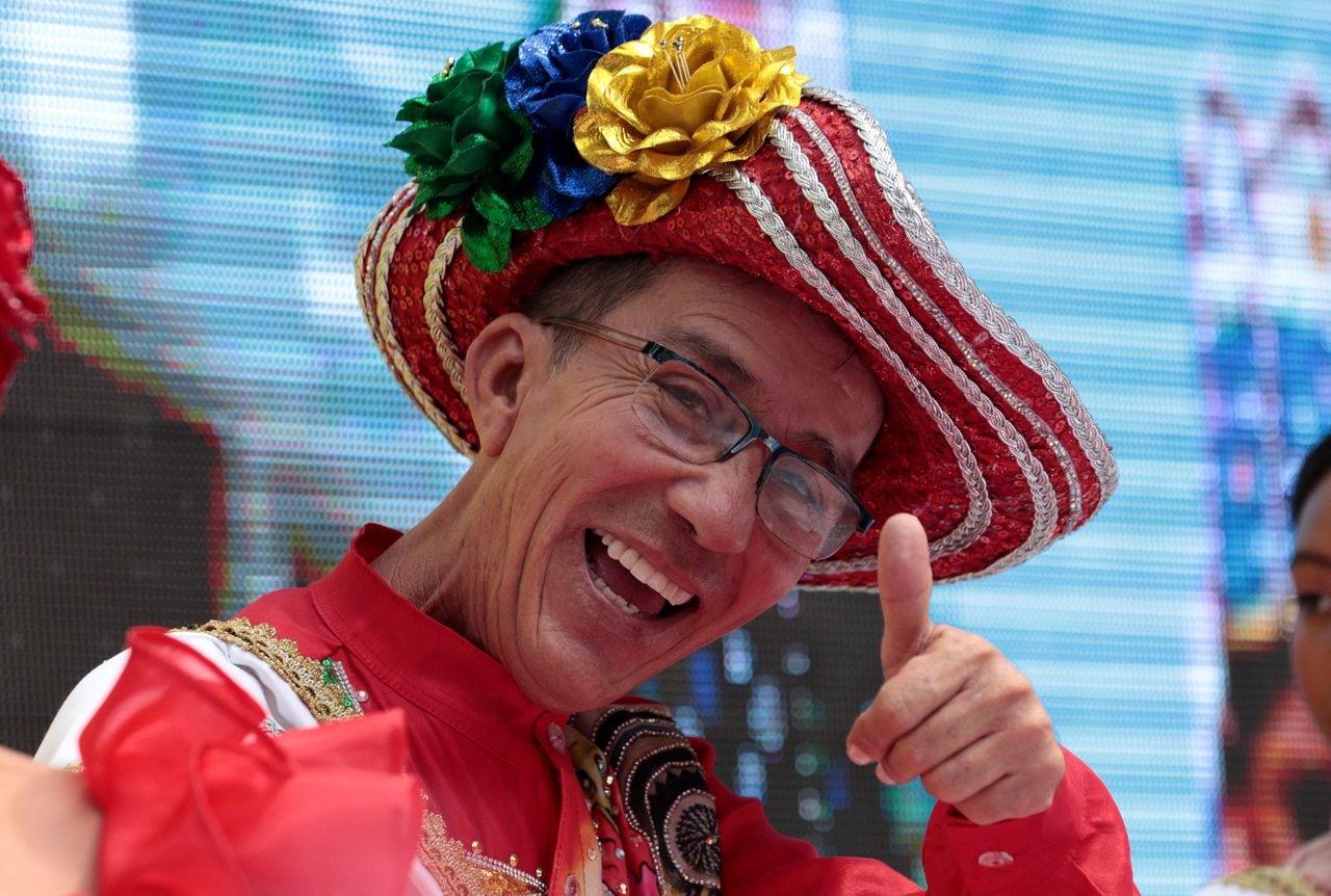 Sebastián Guzmán es uno de los fundadores del carnaval de suroccidente.