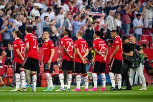 Antony fue titular en los cuartos de final de Europa League frente a Sevilla