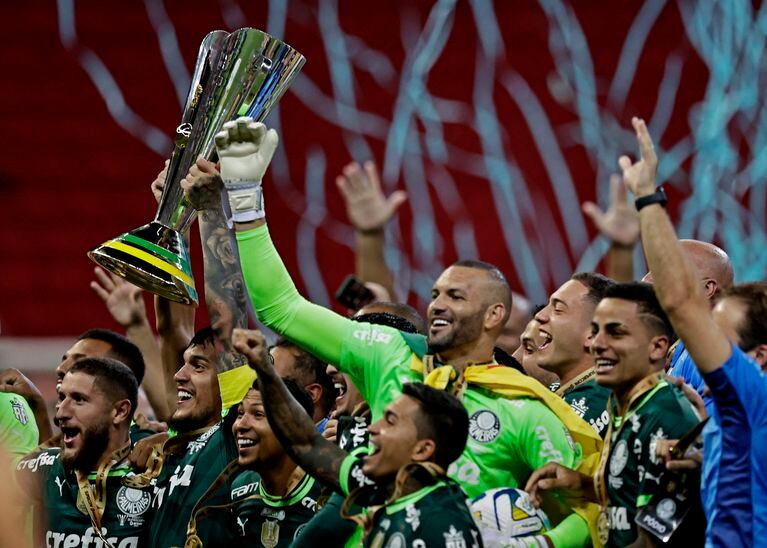 Palmeiras campeón de la Supercopa de Brasil. Foto: Reuters.