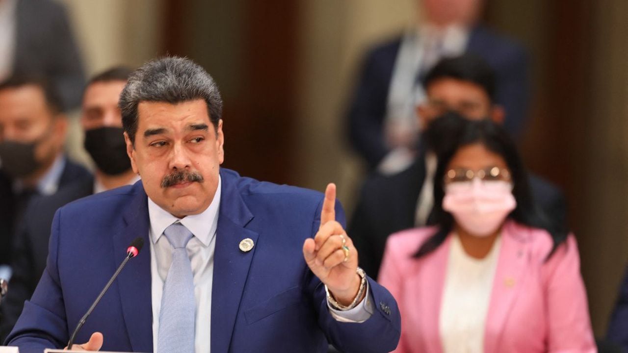Nicolás Maduro, durante cumbre de Celac.